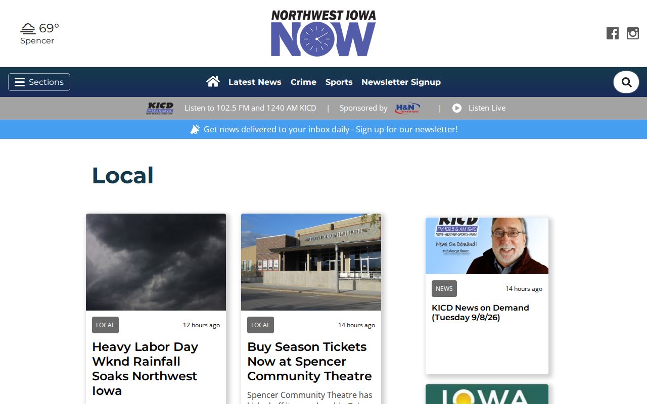 Regional news archive relevant to Spencer recent arrests