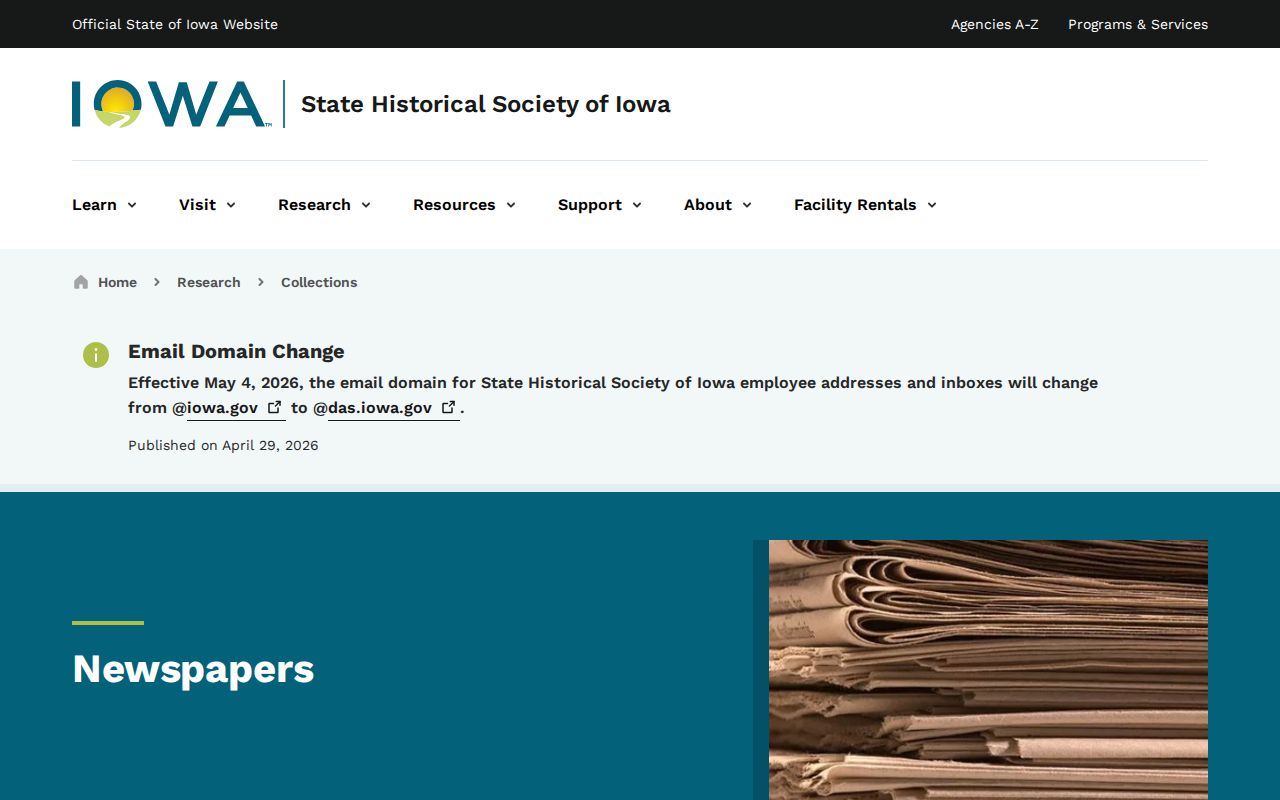 Iowa historical newspaper resources for older Clay County arrest reports